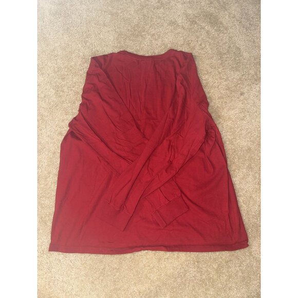 VINTAGE Polo Ralph Lauren Mens Sweatshirt Red Size XL Pullover Sweater PRL 90s - Picture 4 of 4